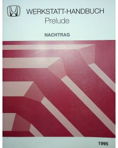 Honda Prelude (1995) Werkstatthandbuch Nachtrag