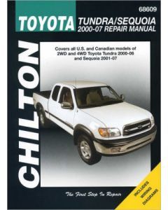 Toyota Tundra and Sequoia (00-02) Repair Manual Chilton Reparaturanleitungen