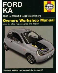Ford KA (96-08) Repair Manual Haynes