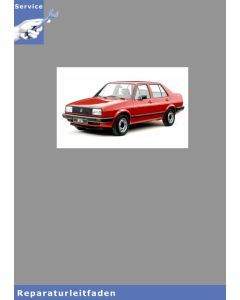 VW Jetta II, Typ 16 (84-92) Karosserie Montagearbeiten - Reparaturanleitung