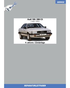 Audi 100 / 200 (1982-1992) Reparaturleitfaden K-Jetronic / Zündanlage
