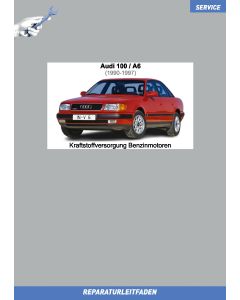 Audi 100 / A6 (1990-1997) Reparaturleitfaden Kraftstoffversorgung Benzinmotoren
