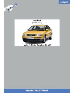 Audi A3 (1996-2003) Reparaturleitfaden Motor 1,6 Liter Benziner 74 kW