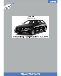 Audi A3 8P (97-05) - 7-Gang Doppelkupplungsgetriebe 0AM