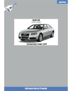 Audi A4 (2000-2008) Reparaturleitfaden Achsantrieb hinten 0AR