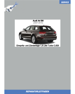 Audi A4 (2007-2015) Reparaturleitfaden Einspritz- und Zündanlage 1,8 Liter Turbo CJEB