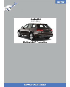 Audi A4 (2007-2015) Reparaturleitfaden Multitronic 0AW Frontantrieb