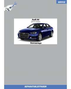 Audi A4 (2015-2024) Reparaturleitfaden Bremsen / Bremsanlage