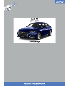 Audi A4 (2015-2024) Reparaturleitfaden Bremsen / Bremsanlage