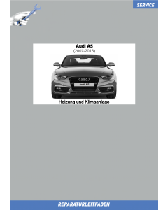 Audi A5 (2007-2016) Reparaturleitfaden Heizung und Klimaanlage