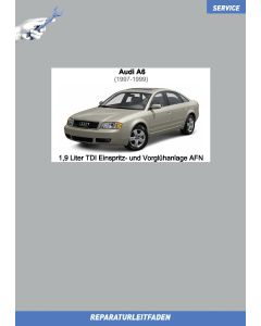 Audi A6 (1997-1999) Reparaturleitfaden 1,9 Liter TDI Einspritz- und Vorglühanlage AFN