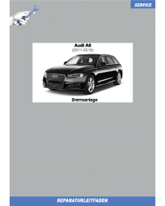 Audi A6 (2011-2018) Reparaturleitfaden Bremsen / Bremsanlage