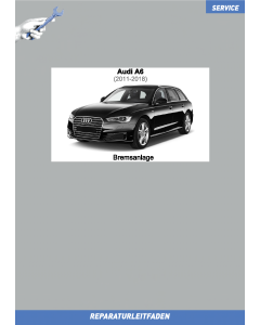 Audi A6 (2011-2018) Reparaturleitfaden Bremsen / Bremsanlage