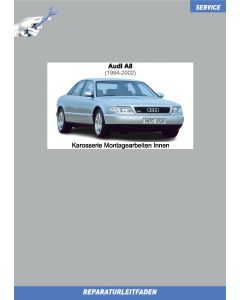 Audi A8 (1994-2002) Reparaturleitfaden Karosserie-Montagearbeiten Innen