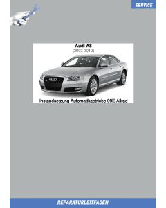 Audi A8 (2002-2010) Instandsetzung Automatikgetriebe 09E Allradantrieb