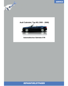 Audi Cabrio 8G (91-00) Automatisches Getriebe 01N - Reparaturanleitung