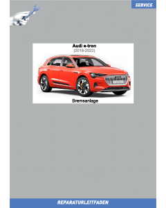 Audi e-tron (2018-2022) Reparaturleitfaden Bremsen, Bremsanlage