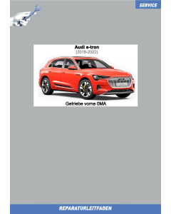 Audi e-tron (2018-2022) Reparaturleitfaden Getriebe vorne 0MA