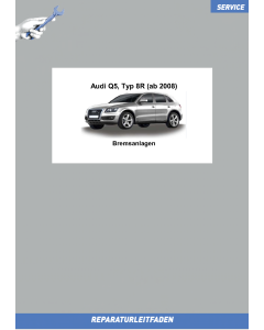 Audi Q5 8R (08>) - Bremsanlage - Reparaturanleitung