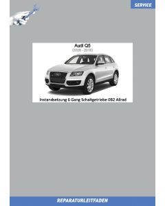 Audi Q5 (2008-2016) Instandsetung 6 Gang Schaltgetriebe 0B2 Allrad