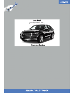 Audi Q5 (ab 2017) Reparaturleitfaden Radio, Telefon, Navigation und Infotainment