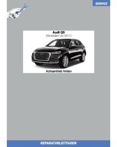 Audi Q5 (ab 2017) Reparaturleitfaden Achsantrieb hinten