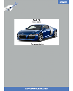 Audi R8 (2006-2014) Reparaturleitfaden Radio Telefon Navigation Kommunikation