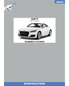 Audi TT Stromlaufplan Reparaturanleitung