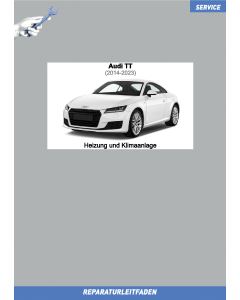 Audi TT (2014-2023) Reparaturleitfaden Heizung und Klimaanlage