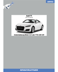 Audi TT (2014-2023) Instandsetzung Motor 2,5 Liter TFSI 294 kW