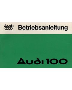 Audi 100 (76>) C2  - Betriebsanleitung