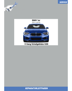 BMW 1er (2011-2019) Werkstatthandbuch 6 Gang Schaltgetriebe GS6