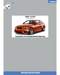BMW 1er E82 (2007-2013) Werkstatthandbuch Karosserie und Karosserieinstandsetzung