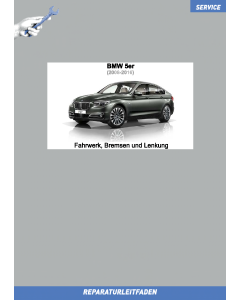 BMW 5er F07 (2009-2017) Werkstatthandbuch Fahrwerk, Lenkung und Bremsen