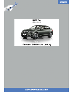 BMW 5er F07 (2009-2017) Werkstatthandbuch Fahrwerk, Lenkung und Bremsen