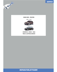 BMW MINI (05-10) W16-Motor und Motorelektrik - Werkstatthandbuch