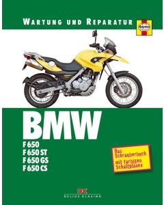  BMW F650 / F650ST / F650GS / F650CS (93-08) - Reparaturanleitung Schrauberbuch