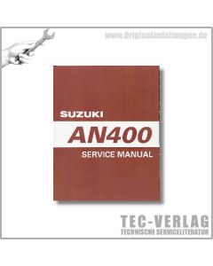 Suzuki AN400 (00-02) - Service Manual
