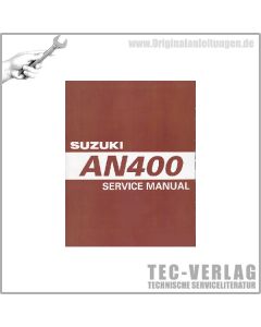 Suzuki AN400 (03-06) - Service Manual