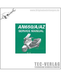 Suzuki AN650/A/AZ (03-12) - Wartungsanleitung - CD