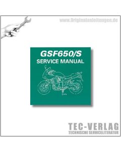 Suzuki GSF650/S (07) - Wartungsanleitung - CD