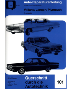 Valiant / Lancer / Plymouth Reparaturanleitung Bucheli 101