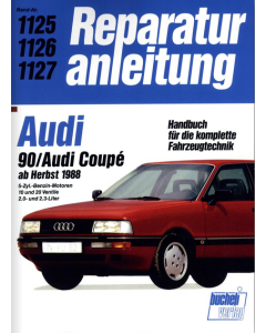 Audi 90 und Audi Coupé Reparaturanleitung Bucheli 1125