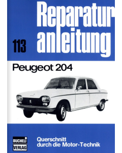 Peugeot 204 Reparaturanleitung Bucheli 113