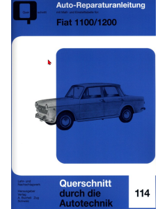 Fiat 1100 / 1200 Reparaturanleitung Bucheli 114