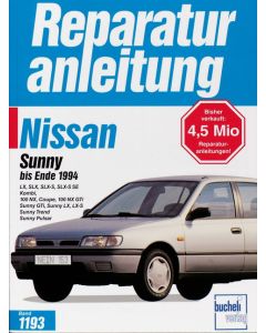 Nissan Sunny N14 (90-94) Reparaturanleitung Bucheli 1193
