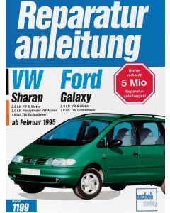 VW Sharan / Ford Galaxy (95>) Reparaturanleitung Bucheli 1199