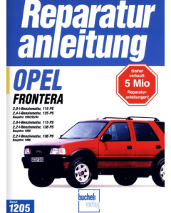 Opel Frontera Benziner (92-98) Reparaturanleitung Bucheli 1205