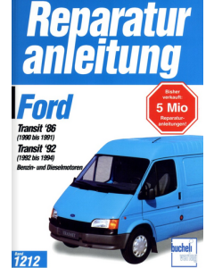 Ford Transit Benziner und Diesel (90-94) Reparaturanleitung Bucheli 1212