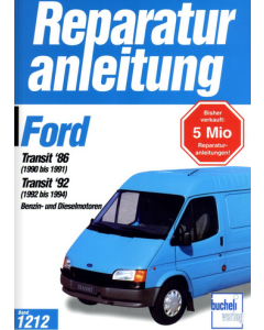 Ford Transit Benziner und Diesel (90-94) Reparaturanleitung Bucheli 1212